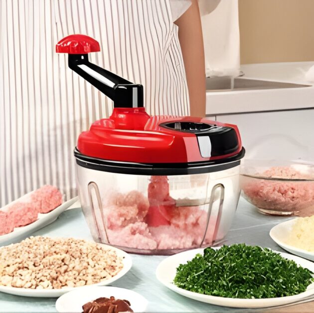 Hand Pull Food Chopper Vegetables Multifunctional Food Processor