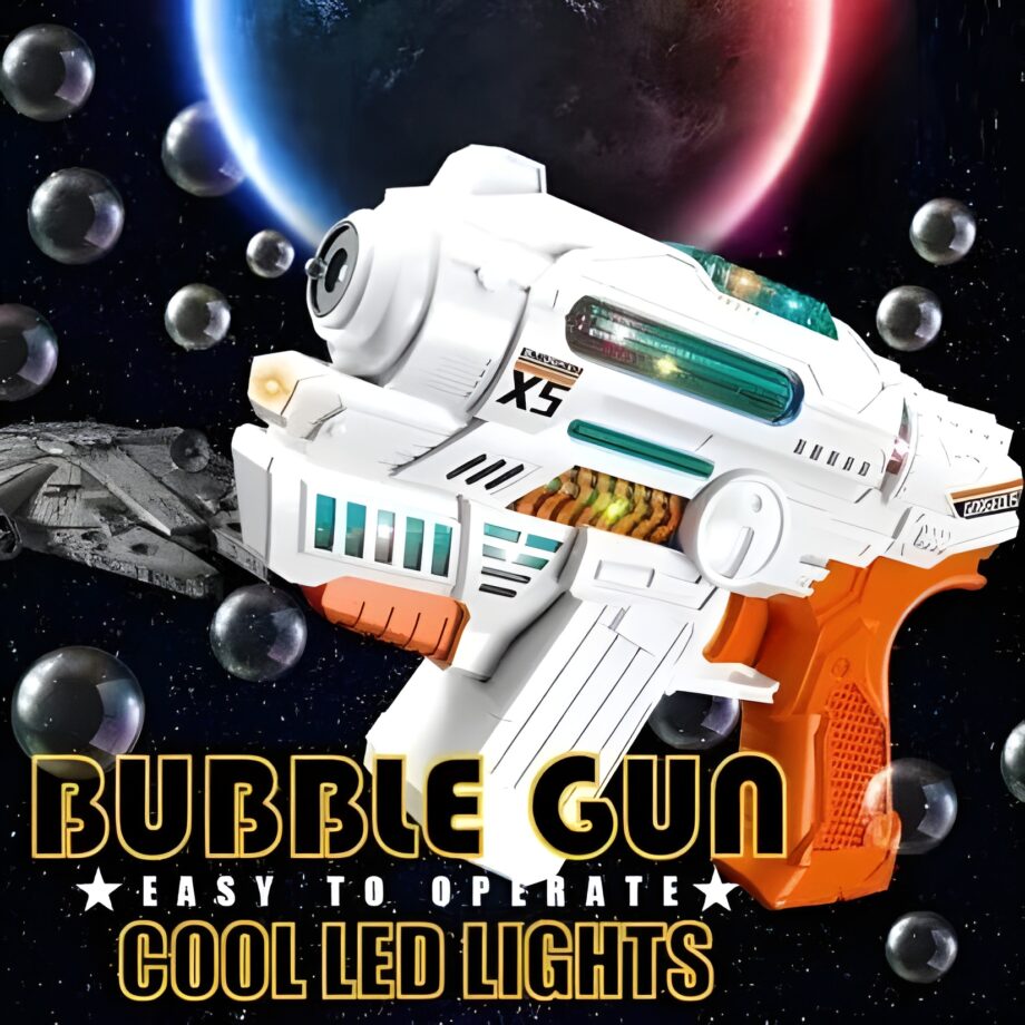 Bubble Gun with Lights and Music