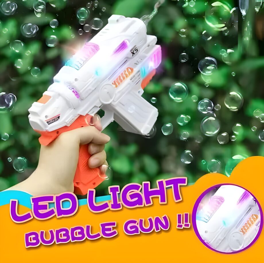 Bubble Gun with Lights and Music