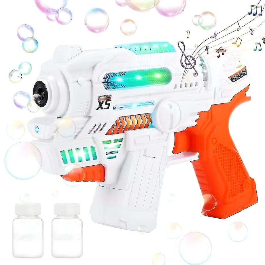 Bubble Gun with Lights and Music