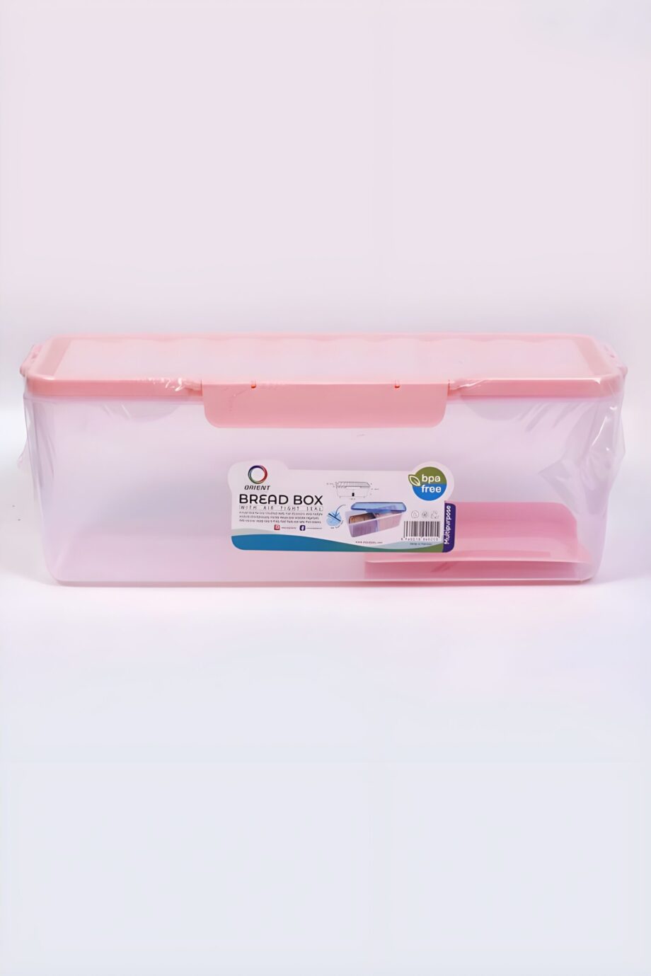 Bread Container Box- Red Storage Bin Loaf Bread Holder,Plastic Boxes for Bread Keeper, Cake Storage Saver,Kitchen Counter Airtight Bread Storage Containers Freezer Containers For Bread