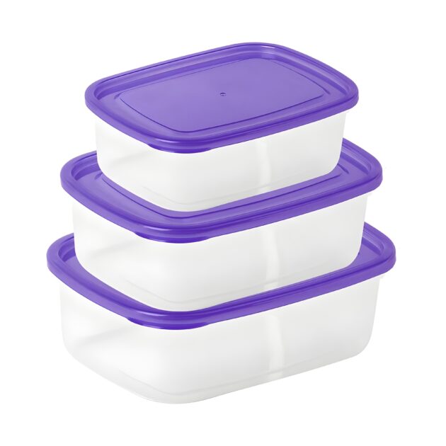 Crisper Food Container (Pack of 3) - Image 5