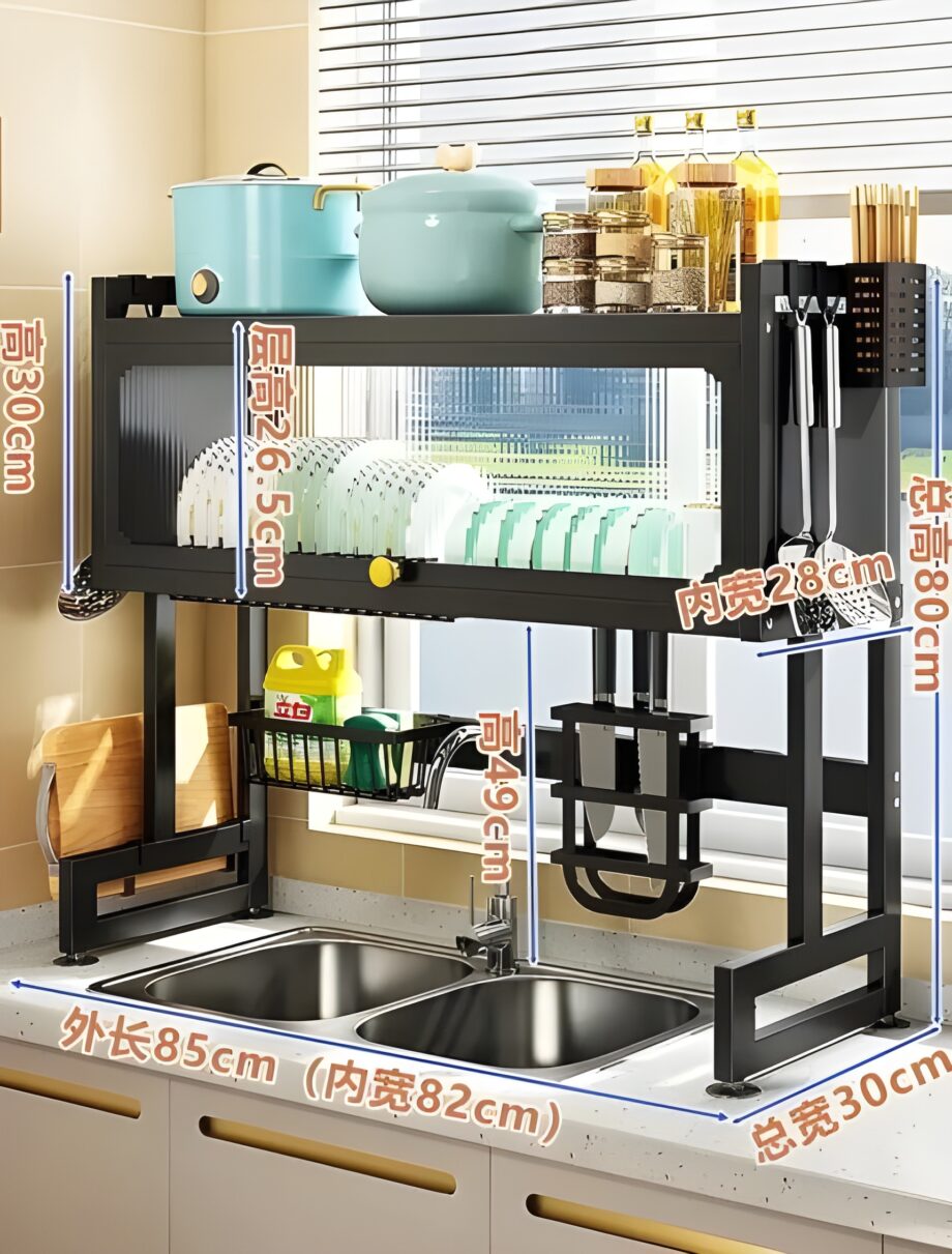 Kitchen Rack Over The Sink Dish Drying Rack