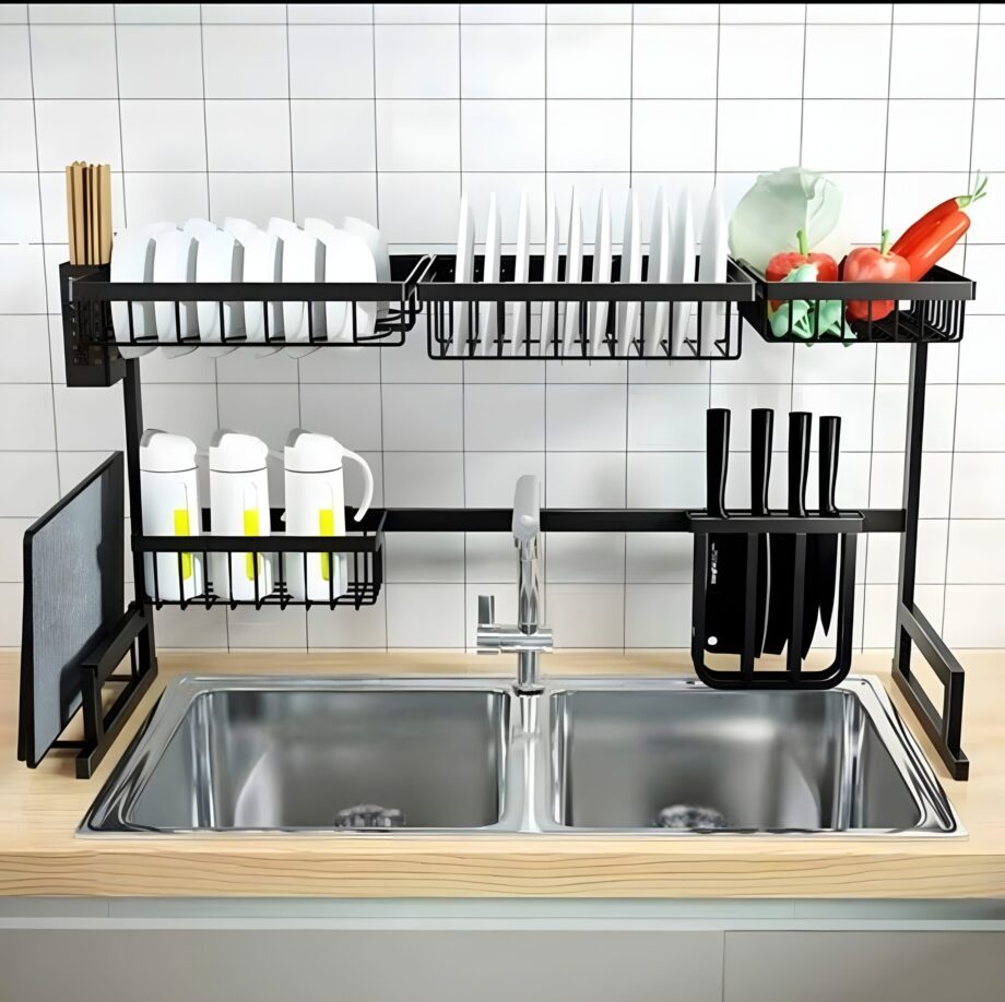 Kitchen Rack Over The Sink Dish Drying Rack