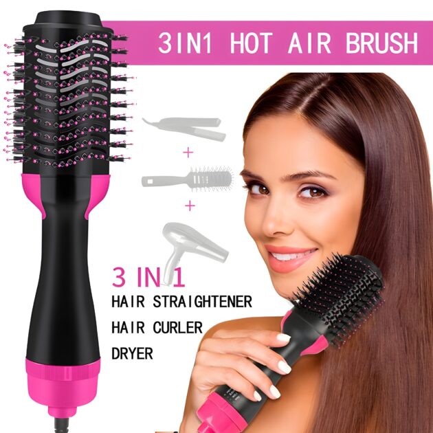 One Step Hot Air Brush (dryer + Styler) - Image 2