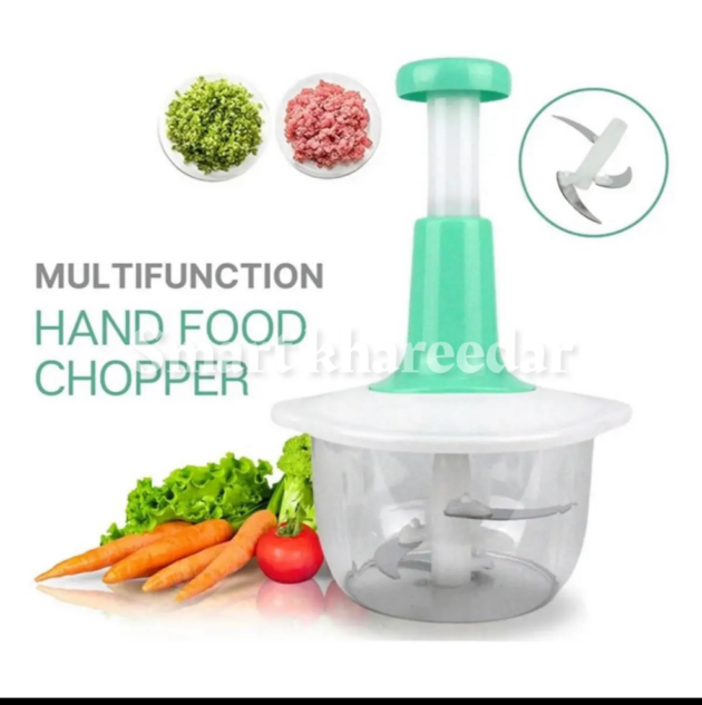 1.5(Liter) Pat push manual press vegetable cutter multi-functional - Image 3