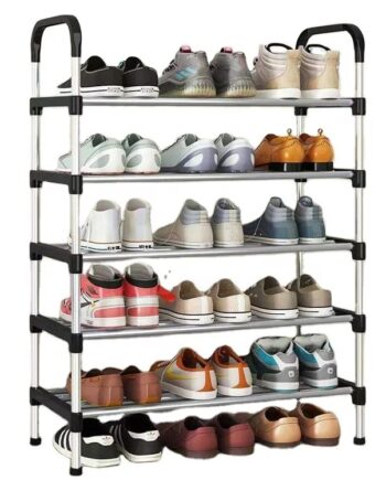 5 Layer Stainless Steel Shoe Rack