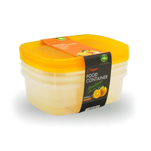 Crisper Food Container (Pack of 3) – (600ml) - Image 2