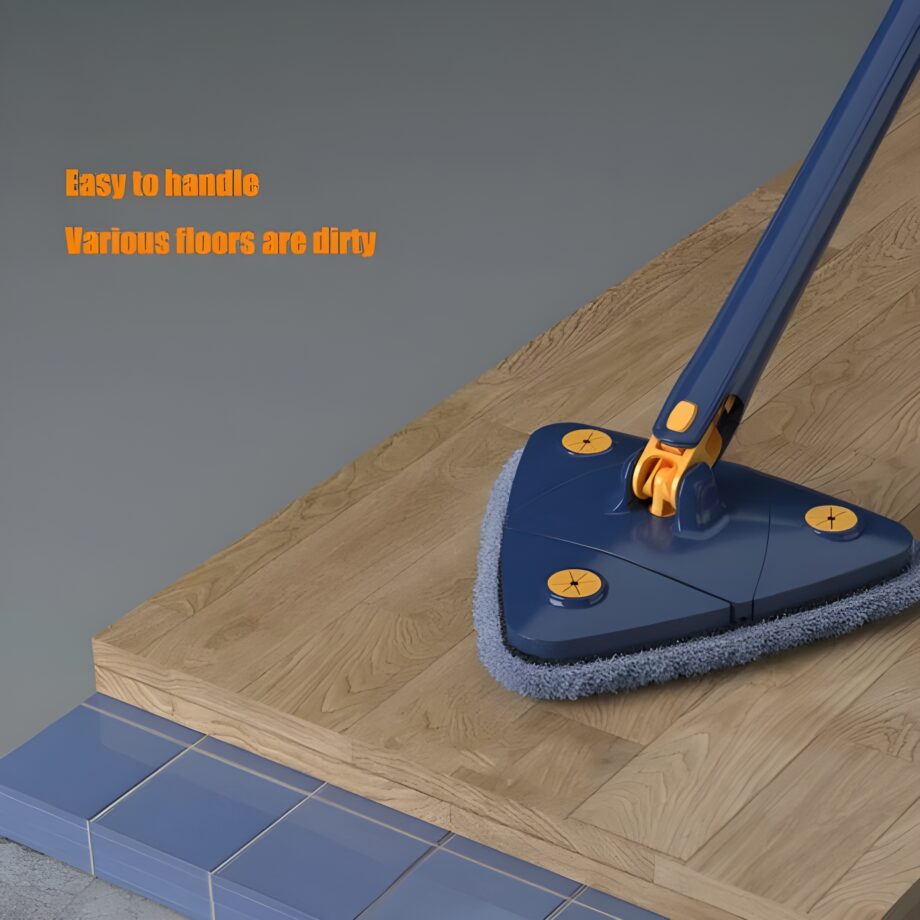Extendable Triangle Mop 360 Twist Squeeze