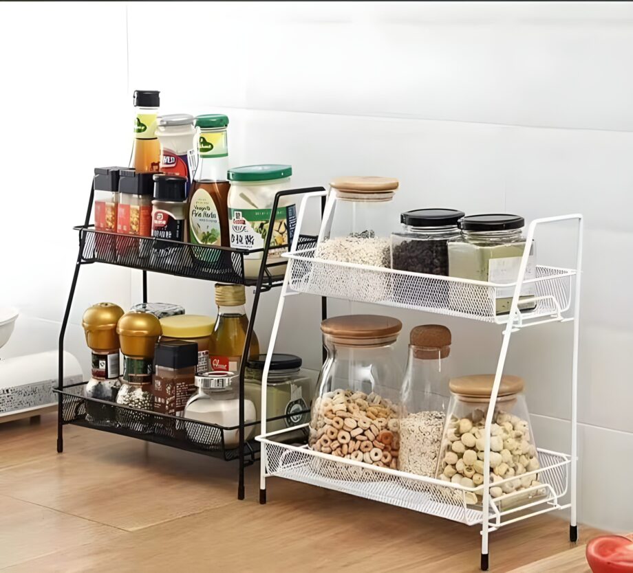 2 layer metal stand