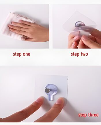 Punch Free Screw Stickers (5 Pcs)