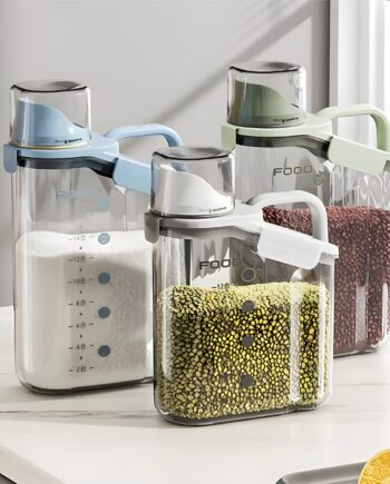 Transparent Sealed Storage Jar