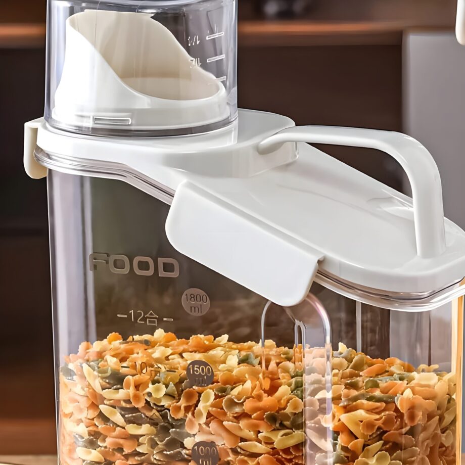 Transparent Sealed Storage Jar