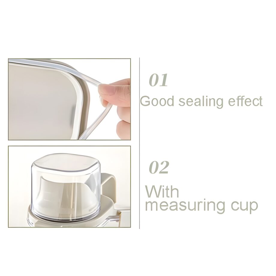 Transparent Sealed Storage Jar