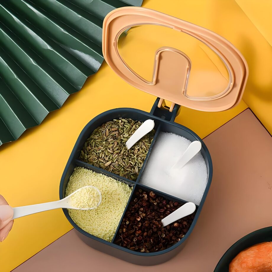 4 Grids Spice box