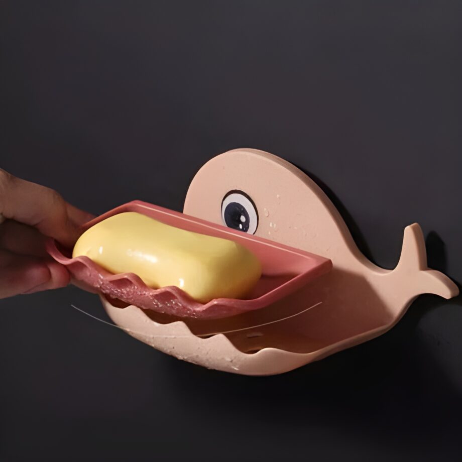 Whale Shape Soap Box Bathroom Drain
