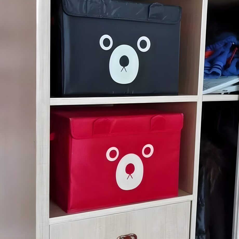 Cartoon Bear Storage Box