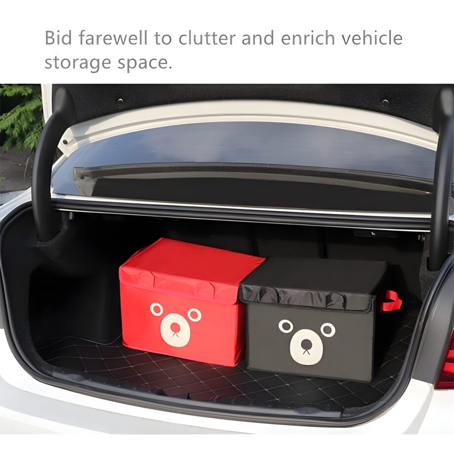 Cartoon Bear Storage Box