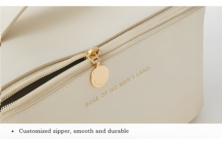 Large capacity leather Travel Cosmetic Bag